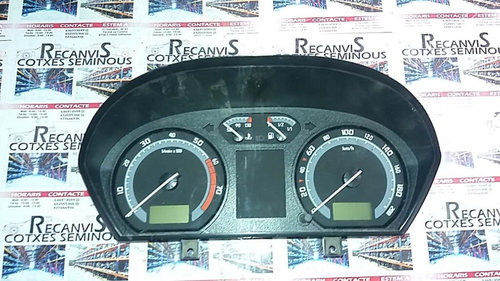 Ceasuri bord SKODA FABIA 6Y0 920 881 M / 6Y0920881M / 110.080.253/013 / 110 080 253 013 / 1100802530...