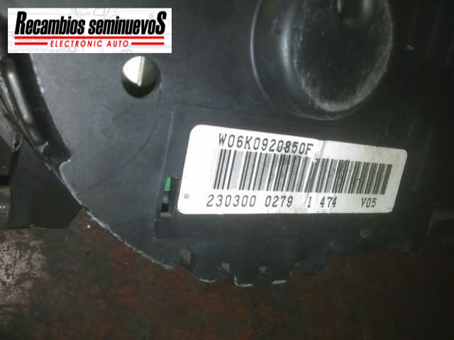 Ceasuri bord VDO SEAT CORDOBA 6K0 920 850 F / 6K0920850F / 110 008 924 007 / 1100089240076K0 920 850 F / 6K0920850F / 110 008 924 007 / 110008924007