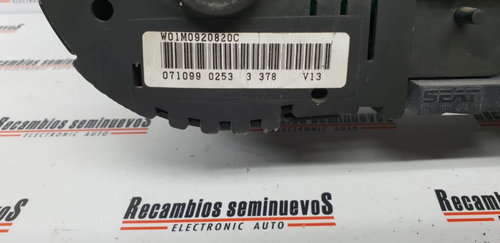 Ceasuri bord VDO SEAT TOLEDO W01 M0920820C / W01M0920820C / 110.080/013/005 / 110 080 013 005 / 1100...