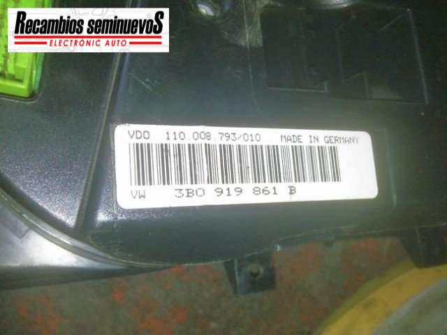 Ceasuri bord VDO VOLKSWAGEN PASSAT 110.008.793 010 / 110 008 793 010 / 110008793010 / 3B0 919 861 B / 3B0919861B110.008.793 010 / 110 008 793 010 / 110008793010 / 3B0 919 861 B / 3B0919861B
