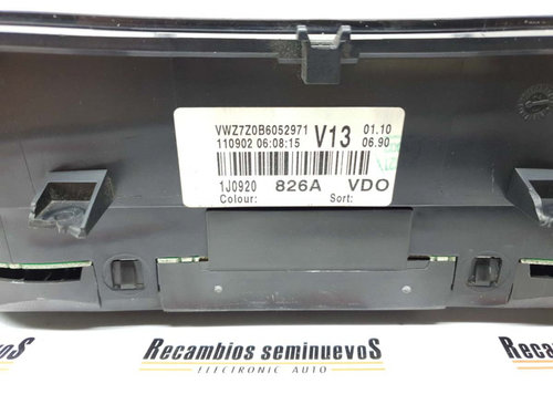 Ceasuri bord VOLKSWAGEN GOLF 4, 1J0920826A, 110080131002,