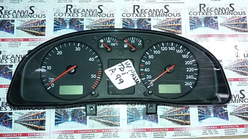 Ceasuri bord VOLKSWAGEN PASSAT 3B 3B0 920 800 A / 3B0920800A / 110.008.960/019 / 110 008 960 019 / 1...