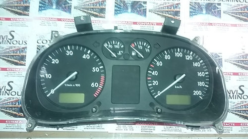 Ceasuri bord VOLKSWAGEN POLO 3 5 3923 266 00 / 5392326600 / 0 263 602 005 / 02636020055 3923 266 00 ...