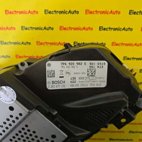 Ceasuri bord VOLKSWAGEN TOUAREG 7L, 0263677132, 7P6920982S,