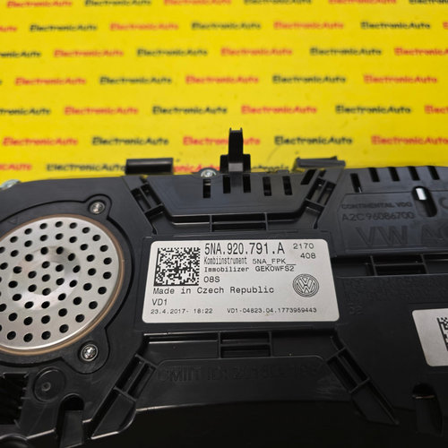 Ceasuri bord VW TIGUAN II, 5NA920791A, A2C39764600,