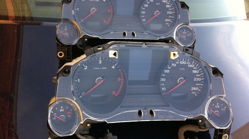 Ceasuri de bord Audi A8 D3 4E 3.0 / 4.0 / 4.2 tdi, 3.7 V8 / 4.2 / 6.0 FSI an 2003 - 2010