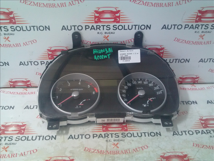 Ceasuri de bord HYUNDAI ACCENT 1.5 an fabr 2008