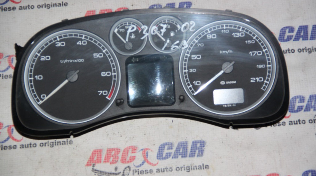 Ceasuri de bord Peugeot 307 2001-2008 1.6 benzina cod: 9636708280