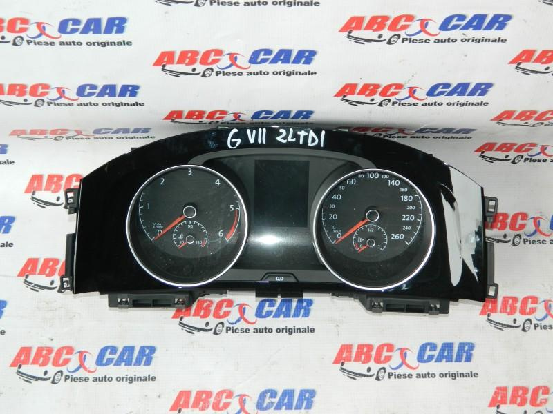 Ceasuri de bord Volkswagen Golf 7 facelift 2017-2020 5G0920860A