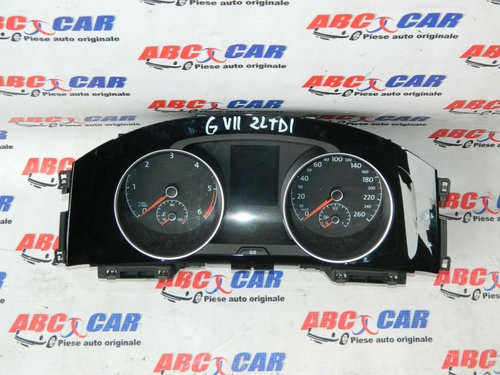 Ceasuri de bord Volkswagen Golf 7 facelift 2017-2020 5G0920860A