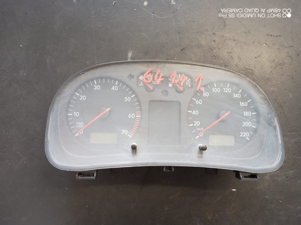 Ceasuri de bord , Volkswagen VW Golf 4 [1997 - 2006] Hatchback 5-usi 1.4 MT (75 hp) COD - 1J0 919 860 X