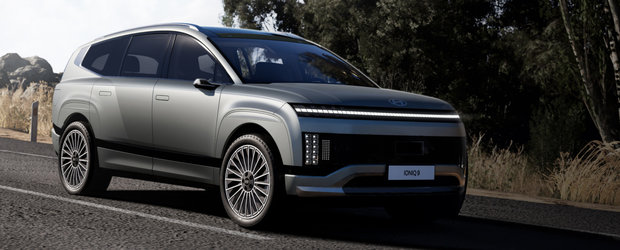 Cel mai avansat SUV de la Hyundai a debutat oficial. Noul model se lauda cu scaune rotative, suspensie cu autonivelare si camere video pe post de oglinzi retrovizoare