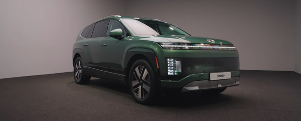 Cel mai avansat SUV de la Hyundai a debutat oficial. Noul model se lauda cu scaune rotative, suspensie cu autonivelare si camere video pe post de oglinzi retrovizoare. Cum arata in realitate