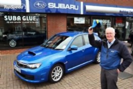 Cel mai batran proprietar de Subaru Impreza WRX STI Cel mai batran proprietar de Subaru Impreza WRX STI