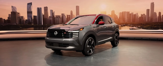 Cel mai ieftin SUV de la Nissan a primit o noua generatie. Modelul pe care japonezii il vand la pret de Dacia Duster are un design SF la exterior si doua display-uri uriase la interior. Cum arata in realitate