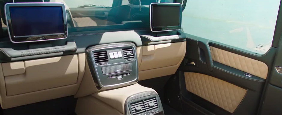 Cel mai luxos off-roader din lume ne face un tur al dotarilor excentrice pe care le ofera Cel mai luxos off-roader din lume ne face un tur al dotarilor excentrice pe care le ofera