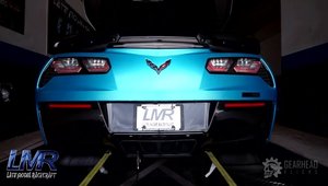 Cel mai nebun Corvette C7 Z06 are 2 butelii de NOS si 1.000+ CP la roti