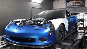 Cel mai nebun Corvette ZR1 ascunde sub capota atat o turbina, cat si un compresor mecanic