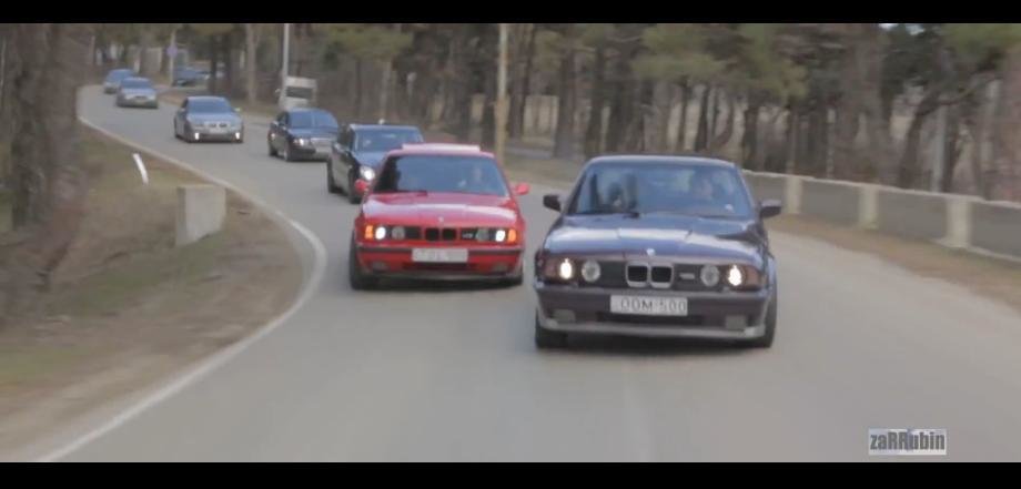 Cel mai nebun film din lume cu curse de strada: BMW M5 la superlativ in Georgia