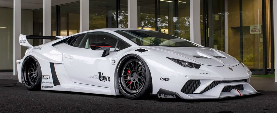 Cel mai nou bodykit Liberty Walk: costa cat un Gallardo la mana a doua si este facut pentru...Huracan