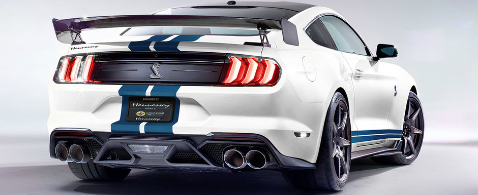 Cel mai nou proiect Hennessey este nebunie curata: 1200 CP si 1356 Nm pentru Shelby GT500