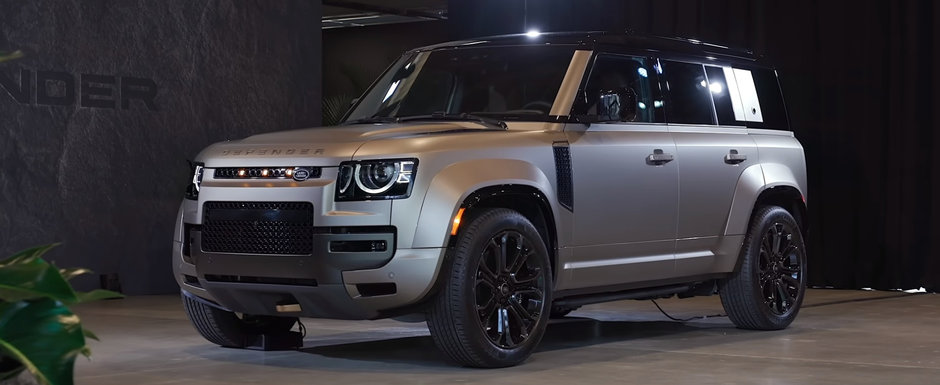 Cel mai puternic Defender din toate timpurile a debutat oficial. Noul model se lauda cu un motor BMW de 635 de cai. Cum arata in realitate Cel mai puternic Defender din toate timpurile a debutat oficial. Noul model se lauda cu un motor BMW de 635 de cai. Cum arata in realitate