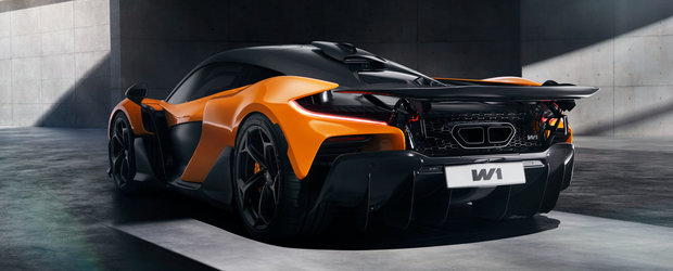 Cel mai puternic McLaren din istorie a debutat oficial. Noul W1 se lauda cu un motor V8 electrificat de 4.0 litri si 1.275 de cai