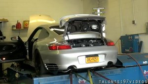 Cel mai puternic Porsche 996 Turbo urca pe dyno si scoate...