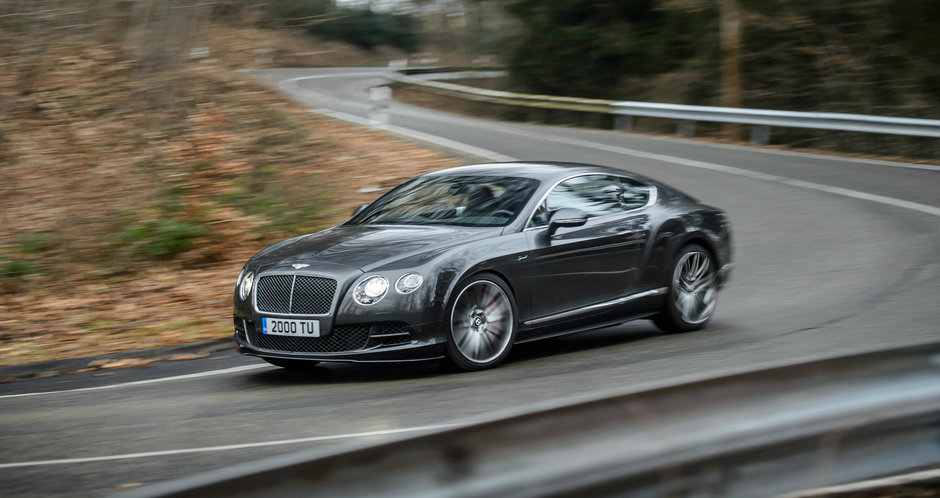 Cel mai rapid Bentley de serie poate atinge 331 km/h... teoretic