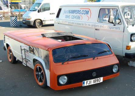 Cel mai scund VW Bus din lume Cel mai scund VW Bus din lume