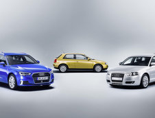 Cele 3 generatii ale Audi-ului A3
