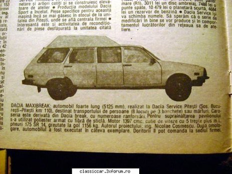 Cele mai rare modele Dacia