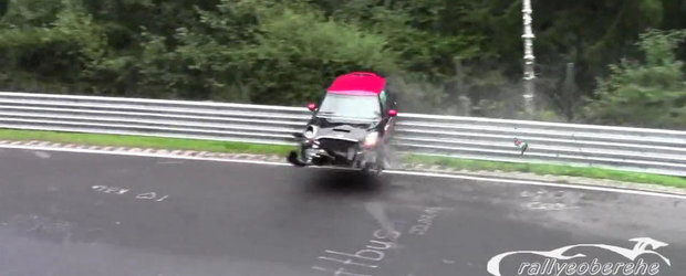 Cele mai spectaculoase accidente filmate la Nurburgring