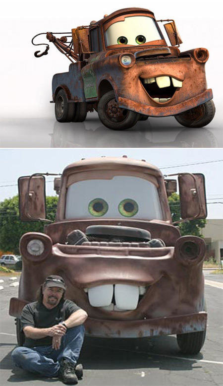 Cele mai trasnite masini reale inspirate din desenele animate