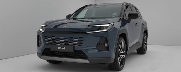Celebra Toyota RAV4 a primit o noua generatie. Cea mai vanduta masina din 2021 ofera acum 304 cai putere in varianta de top. Cum arata in realitate