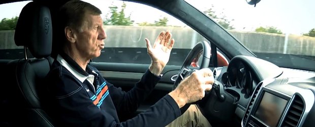 Celebrul Walter Rohrl testeaza un Porsche Cayenne GTS