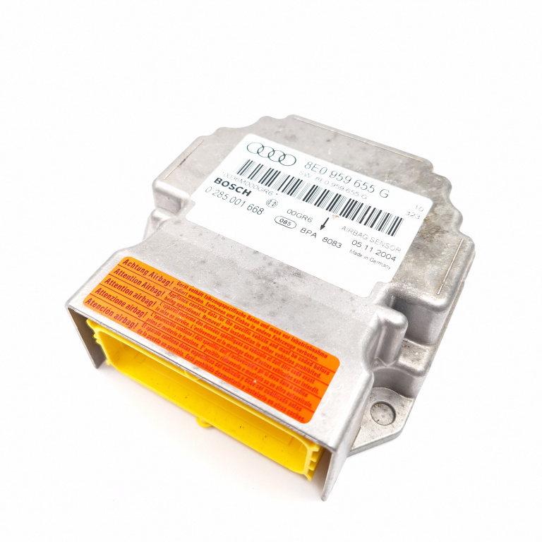Centralina Airbag Audi A4 B7 (8E) 2004-2008 3.0 Tdi Quattro Bkn Motorina 8E0959655G, 0285001668, 0036M000Gr6, 041013 Bosch