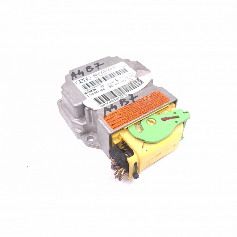 Centralina Airbag Audi A4 B7 (8E) 2004-2008 8E0959655G, 0285001668, 0036M004W2P8, 04W2P, 085Bpa8083 Bosch