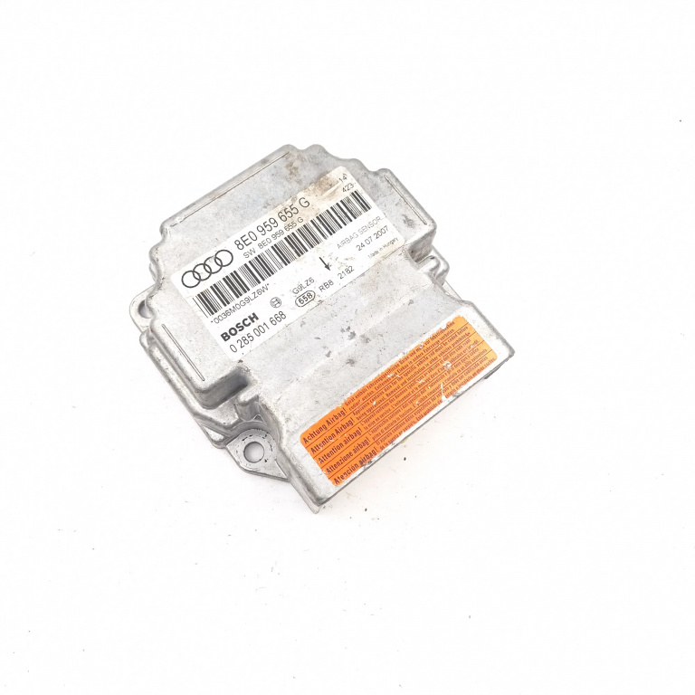Centralina Airbag Audi A4 B7 (8E) 2004 - 2008 8E0959655G, 0285001668, 0036M0G9LZ6W