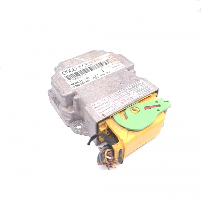 Centralina Airbag Audi A4 B7 (8E) 2004-2008 8E0959655G, 0285001668, 0036M0G2411C, Rb82182, G2411 Bosch