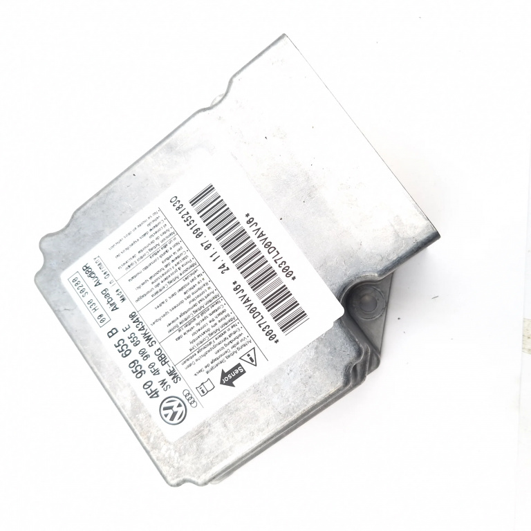 Centralina Airbag Audi A6 (4F, C6) 2004-2011 2.7 Tdi Quattro Bpp Motorina 4F0959655B, 4F0910655E, 5Wk43416, 09H30S0280, 0037Ld0Vavj6, 0915521830, Enac45000 Siemens Vdo