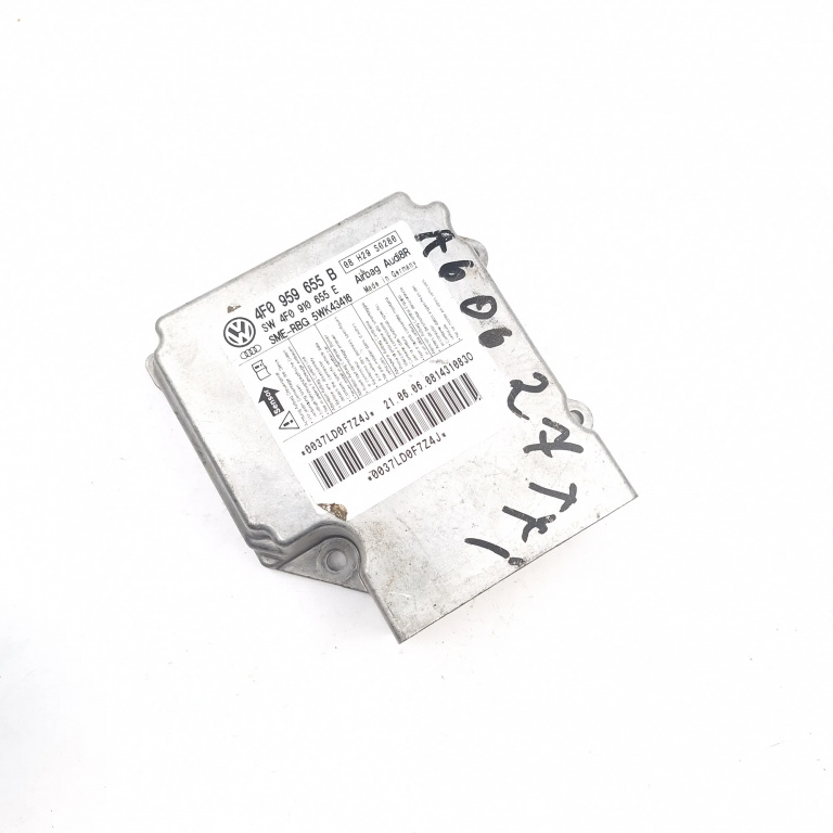 Centralina Airbag Audi A6 (4F, C6) 2004 - 2011 4F0959655B, 4F0910655E, 5WK43416, 08H29S0280, 0037LD0F7Z4J, 0814310830
