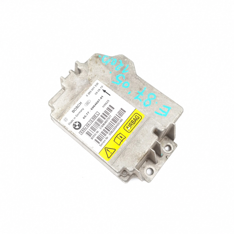 Centralina Airbag Bmw 1 (E81, E87, E88, E82) 2004-2013 0285001530, 6577696460701, 31696460701T, 6964607, E89X0412505L, 05B2255H0514N Bosch