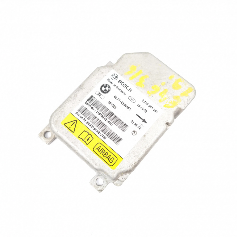 Centralina Airbag BMW 3 (E46) 1998 - 2007 0285001368, 65776905491, 31690549100U, 6905491, MRSZ3019934, 99B2755H0124W, KBAB8102677