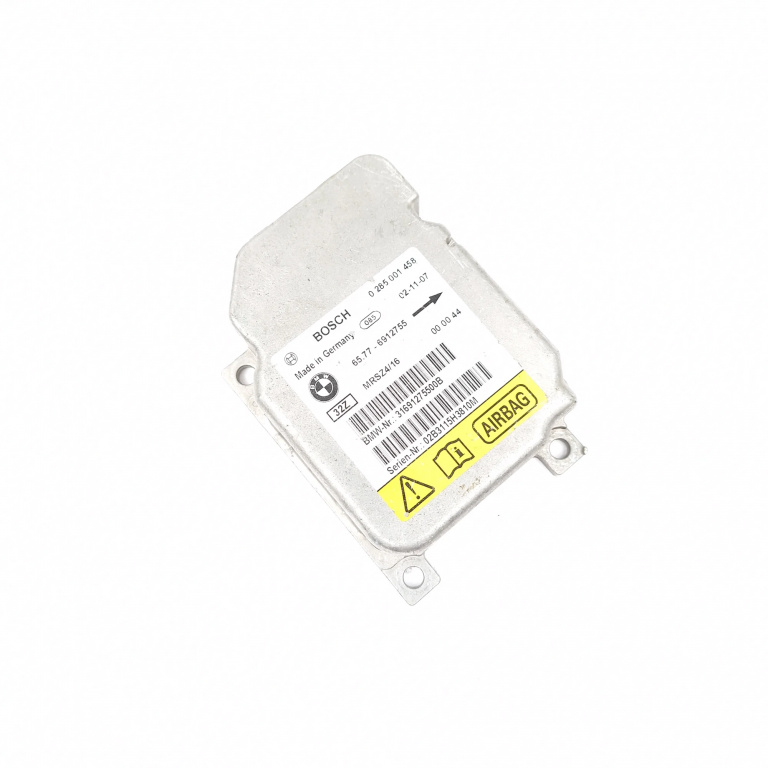 Centralina Airbag BMW 3 (E46) 1998 - 2007 6912755, 65776912755, 0285001458, 31691275500B, KBCQ171998, MRSZ416, 000044, 02B3115H3810M