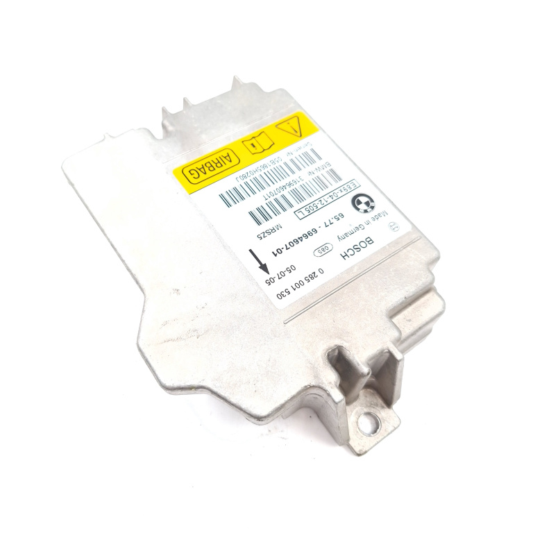 Centralina Airbag BMW 3 (E90, E91, E93, E92) 2005 - 2013 Motorina 6964607, 6577696460701, 65.77 6964607-01, 0285001, 0 285 001, 0285001530, 0285001-530, 0 285 001 530, 31696460701T, E89X0412505L, E89X-04-12-505 L