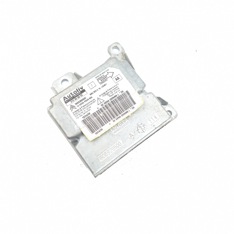 Centralina Airbag Citroen C4 Picasso 1 (UD) 2007 - 2013 610955800, 9665396680, 5EGBNA0009466LD8, RBGB58C16CEM01, 608929500A