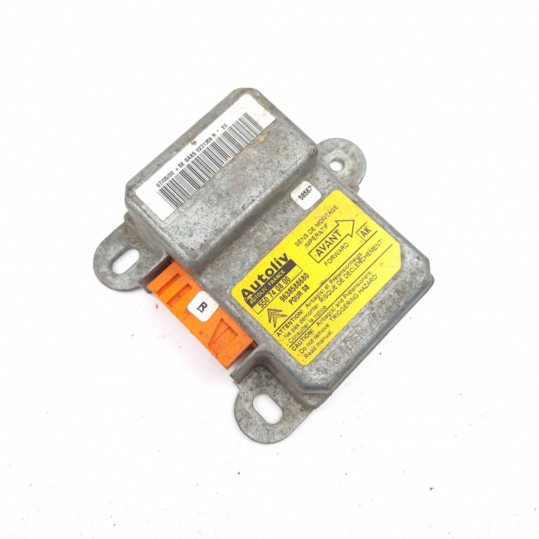 Centralina Airbag Citroen SAXO (S0, S1) 1996 - 2003 9638588680, 550740800, 58567, 5EGA8S0231359R
