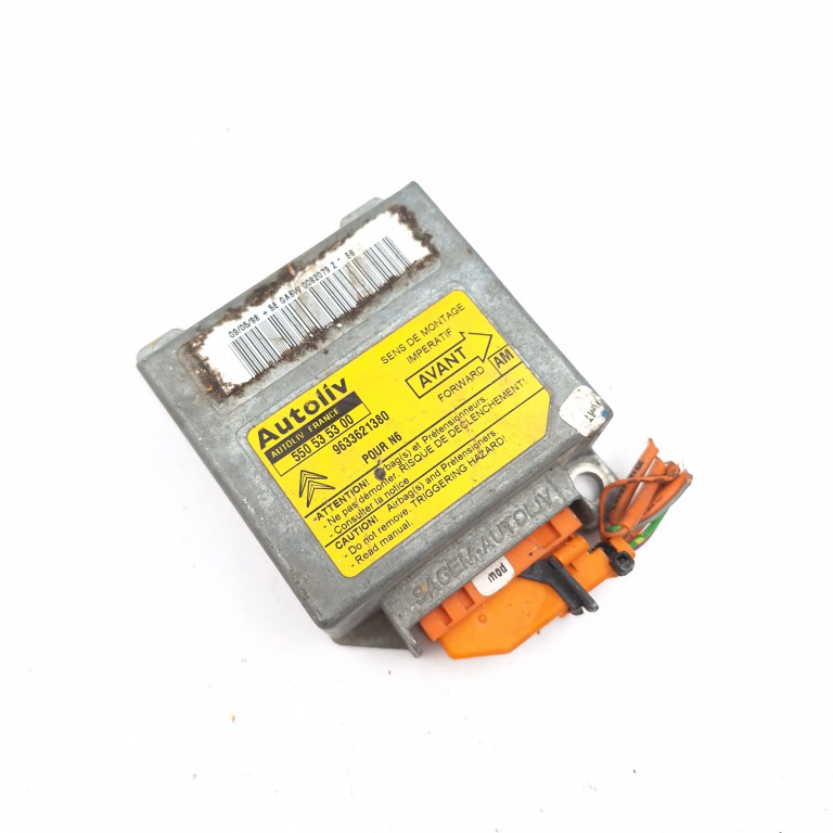 Centralina Airbag Citroen Xsara (N0, N1, N2) 1997-2006 9633621380, 550535300, 5Ega5W0082079Z Autoliv
