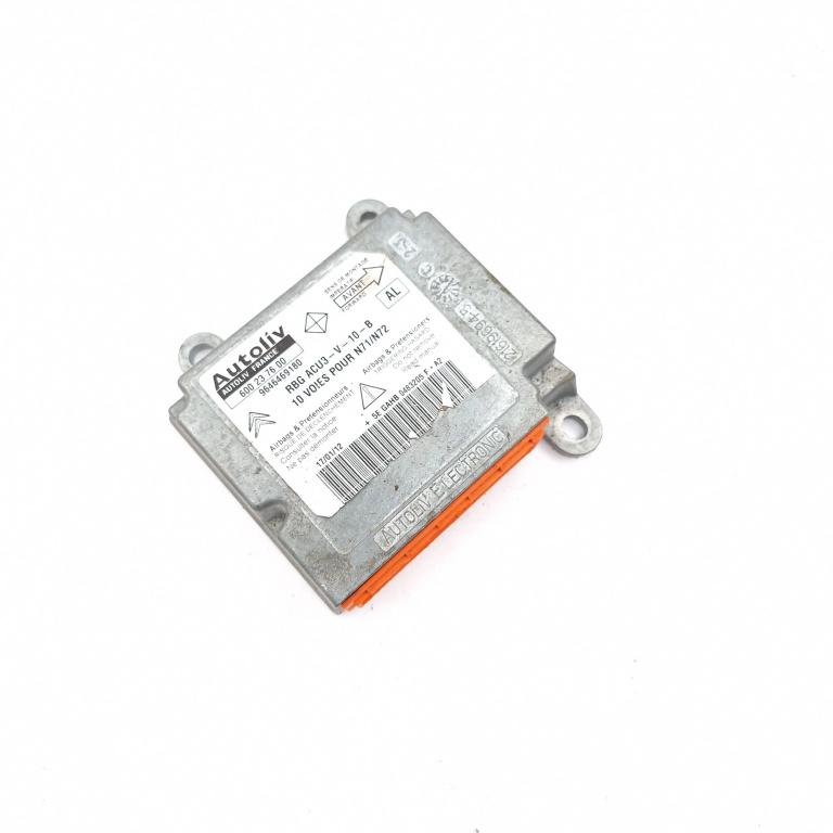Centralina Airbag Citroen Xsara (N0, N1, N2) 1997-2006 9646469180, 600237600, 5Egahb0483205F, 216198958B, Rbgacu3V10B, 15711 Autoliv
